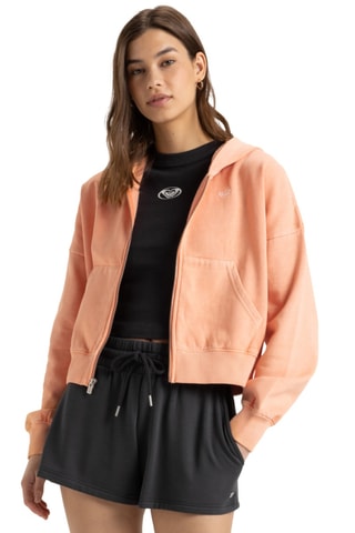 Sweat à capuche - Rose poudré - Roxy