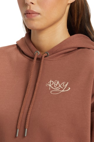 Sweat polaire à capuche - Marron - Roxy