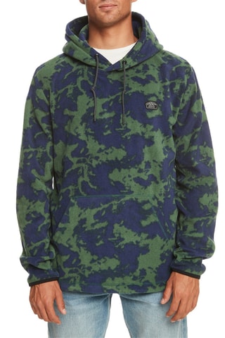 Sweat polaire - Vert et bleu marine - Quiksilver