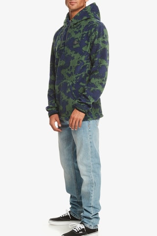 Sweat polaire - Vert et bleu marine - Quiksilver