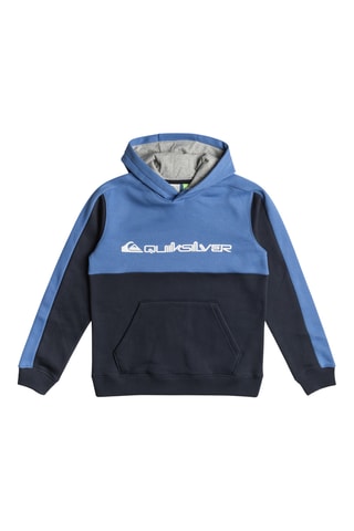 Sweat polaire en coton biologique - Bleu - Quiksilver
