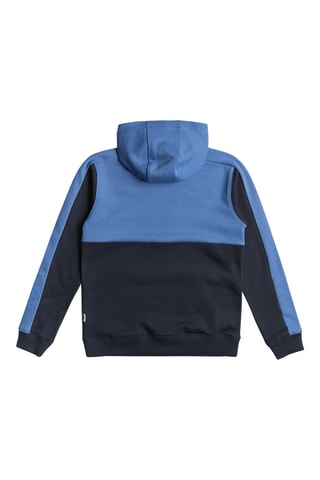 Sweat polaire en coton biologique - Bleu - Quiksilver