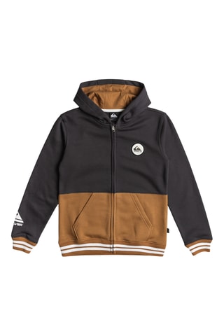 Sweat polaire en coton biologique - Noir - Quiksilver