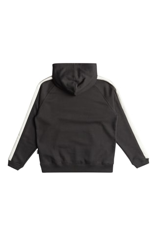 Sweat oversize polaire en coton biologique - Noir - Quiksilver
