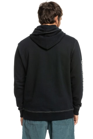 Sweat polaire en coton biologique - Noir - Quiksilver
