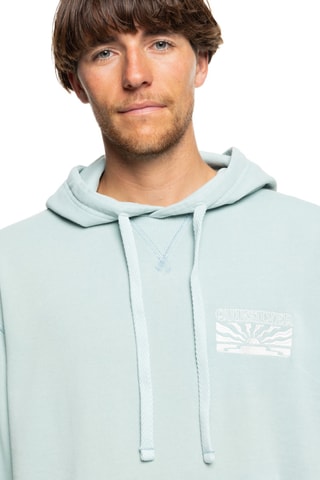 Sweat polaire en coton biologique - Bleu clair - Quiksilver