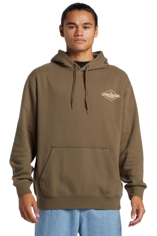 Sweat à capuche polaire - Marron - Quiksilver