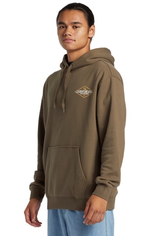 Sweat à capuche polaire - Marron - Quiksilver