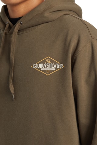 Sweat à capuche polaire - Marron - Quiksilver