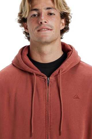 Sweat à capuche polaire - Marron - Quiksilver