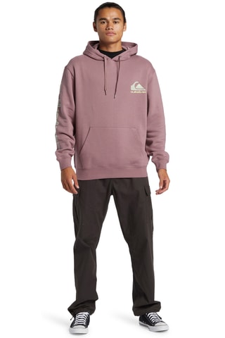 Sweat à capuche polaire - Violet - Quiksilver