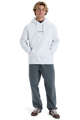 Sweat à capuche polaire - Blanc - Quiksilver