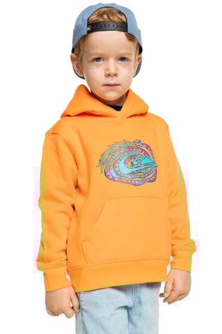 Sweat polaire à capuche - Orange - Quiksilver