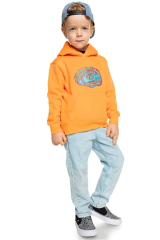Sweat polaire à capuche - Orange - Quiksilver