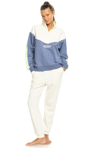Sweat en coton biologique - Bleu - Roxy