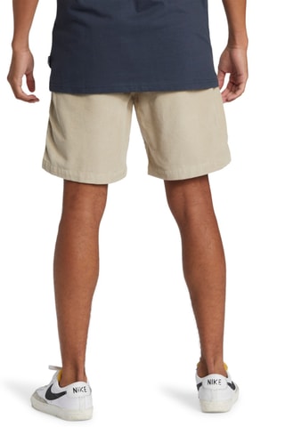 Short straight en velours - Beige - Quiksilver