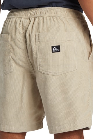 Short straight en velours - Beige - Quiksilver