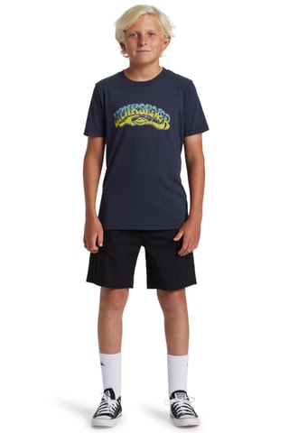 Short en coton biologique - Noir - Quiksilver