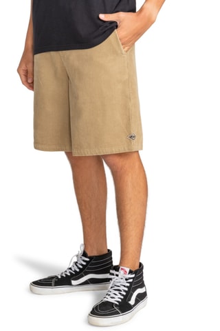 Short relaxed en velours - Beige - Billabong