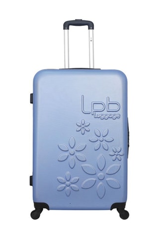  Mala de grande volume Eleonor - 75 cm  - Azul
