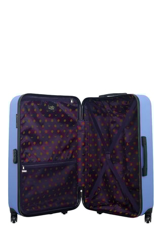  Mala de grande volume Eleonor - 75 cm  - Azul