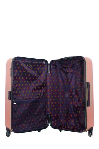  Mala de grande volume Eleonor - 75 cm  - Dourado-rosa