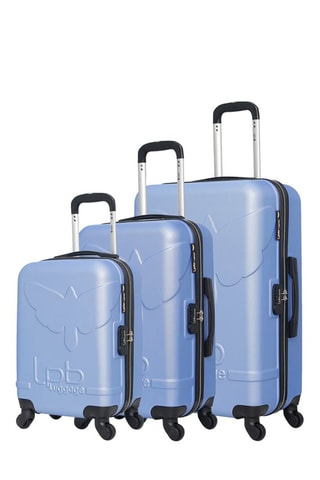 Conjunto de 3 malas Norine-A - Azul