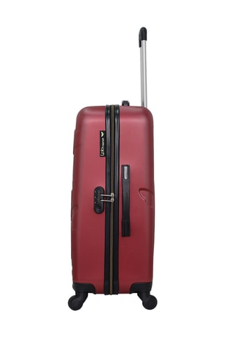 Mala de cabine e mala média Aelys (S/M) - 55/65 cm - Bordô