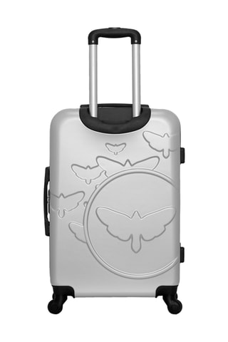 Mala de cabine e mala média Aelys (S/M) - 55/65 cm - Cinzento