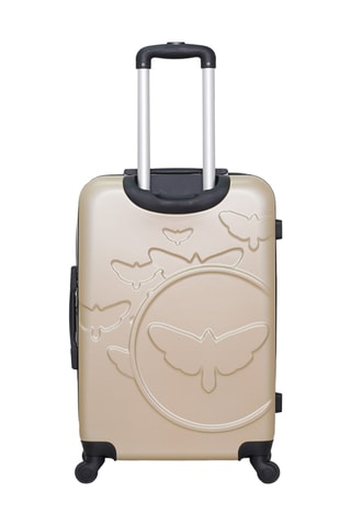 Mala de cabine e mala média Aelys (S/M) - 55/65 cm - Bege