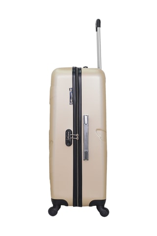 Mala média e mala grande volume Aelys (M/L) - 65/75 cm - Bege