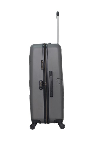 Mala de cabine e mala grande volume Aelys (S/L) - 55/75 cm - Cinzento-escuro
