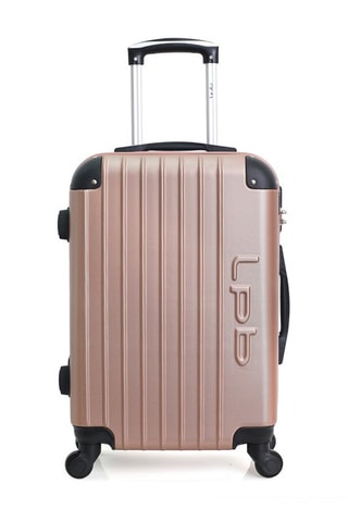 Mala grande volume Hambourg - Dourado-rosa