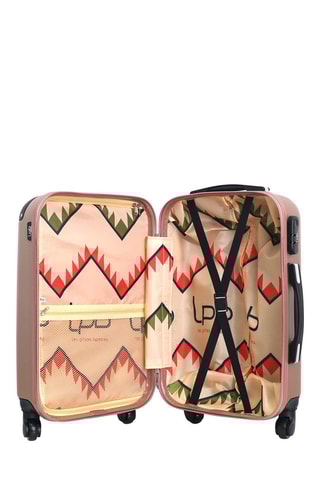 Mala grande volume Hambourg - Dourado-rosa