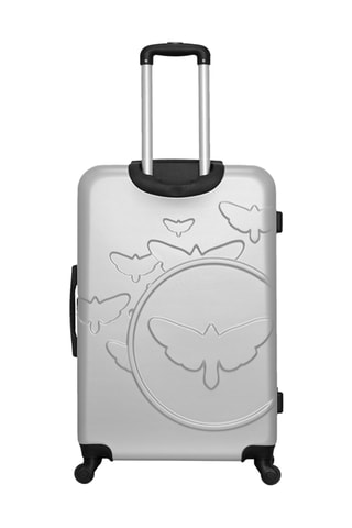 Mala de cabine e mala grande volume Aelys (S/L) - 55/75 cm - Cinzento