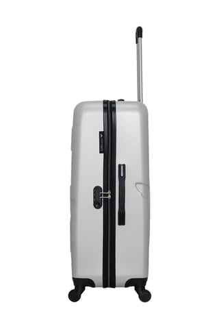 Mala de cabine e mala grande volume Aelys (S/L) - 55/75 cm - Cinzento