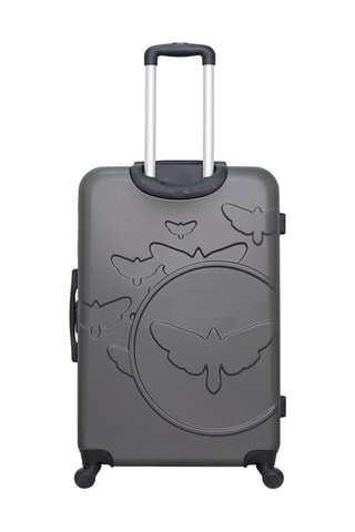 Mala média e mala grande volume Aelys (M/L) - 65/75 cm - Cinzento-escuro