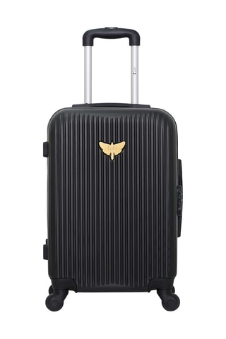 Mala XXS e Mala de cabine Agata - Preto - 46/55 cm - Preto