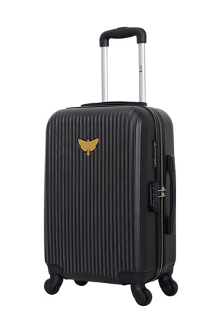 Mala XXS e Mala de cabine Agata - Preto - 46/55 cm - Preto