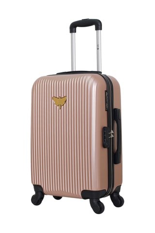 Mala XXS e Mala de cabine Agata - Dourado-rosa - 46/55 cm - Dourado-rosa