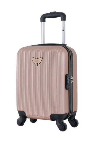 Mala XXS Agata - Dourado-rosa - 46 cm - Dourado-rosa