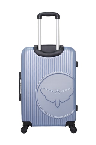 Mala de cabine e mala média Agata - Azul-celeste - 55/65 cm - Azul