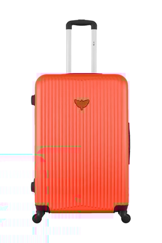 Mala grande volume Agata - Coral - 75 cm - Coral