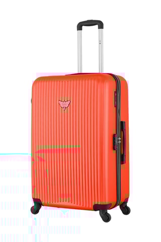Mala grande volume Agata - Coral - 75 cm - Coral