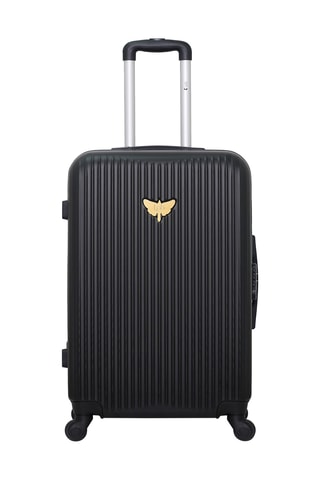 Valise XXS et valise semaine Agata - Noir - 46/65 cm - Noir