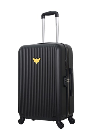 Valise XXS et valise semaine Agata - Noir - 46/65 cm - Noir
