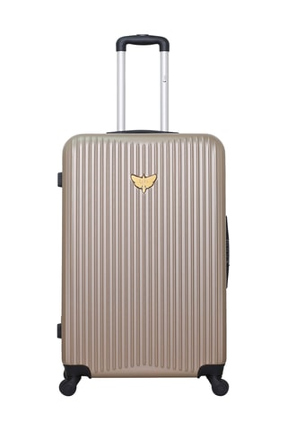 Mala XXS e mala grande volume Agata - Bege - 46/75 cm - Bege