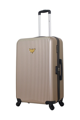 Mala XXS e mala grande volume Agata - Bege - 46/75 cm - Bege