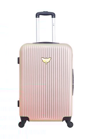 Mala média Agata - Dourado-rosa - 65 cm - Dourado-rosa