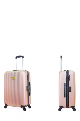 Mala média Agata - Dourado-rosa - 65 cm - Dourado-rosa